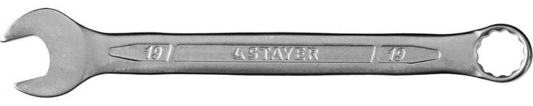 Комбинированный гаечный ключ STAYER 27081-19