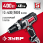 Дрель шуруповерт ЗУБР ДШ-М1-400-2