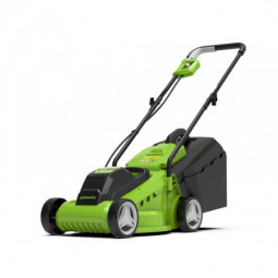 Газонокосилка аккумуляторная Greenworks G24LM33K2, 24V, 33 см, c АКБ 2АЧ и ЗУ