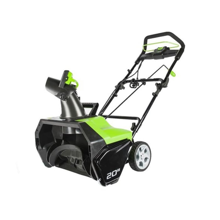 Снегоуборщик электрический 51 см GREENWORKS 1800W GES13