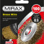 Щетка крацовка дисковая для УШМ MIRAX 35141-200