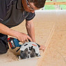 Аккумуляторная дисковая пила Bosch GKS 18V-57 + GBA 18V 4 Ah, + GAL 18V-40