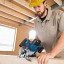 Аккумуляторная дисковая пила Bosch GKS 18V-57 + GBA 18V 4 Ah, + GAL 18V-40