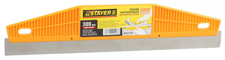 Планка направляющая STAYER 06121-30 для обрезки обоев