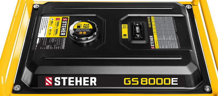 Бензиновый электрогенератор STEHER GS-8000Е