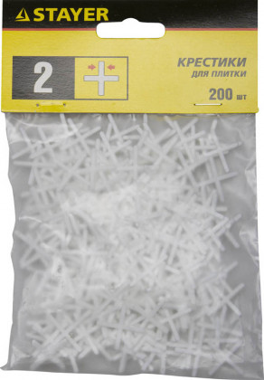 Крестики для кафельной плитки STAYER 3380-2, 3380-2