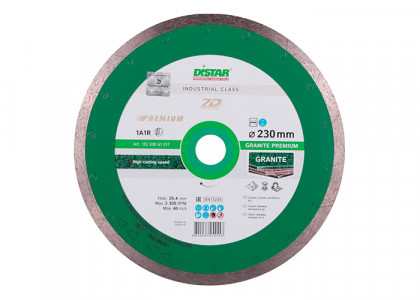 Алмазный диск DISTAR 1A1R 230 Granite Premium