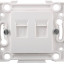 Розетка телефонная СВЕТОЗАР SV-55245-2