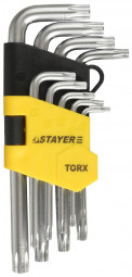 Имбусовые ключи STAYER 2743-H9
