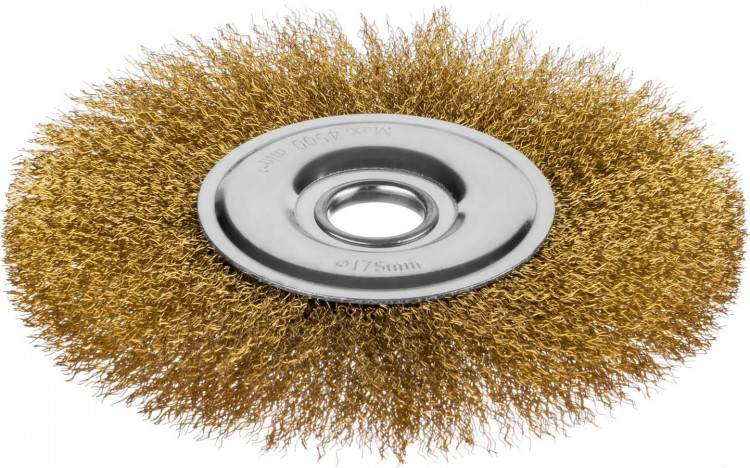 Щетка крацовка дисковая для УШМ MIRAX 35141-175