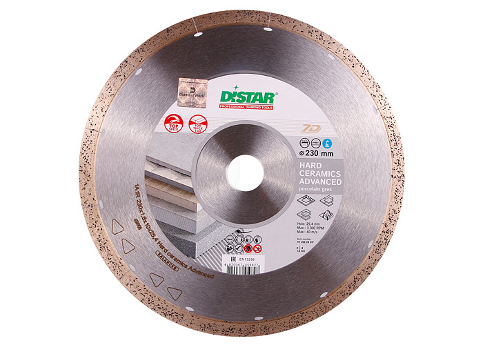 Алмазный диск DISTAR 1A1R 230 Hard ceramics Advanced