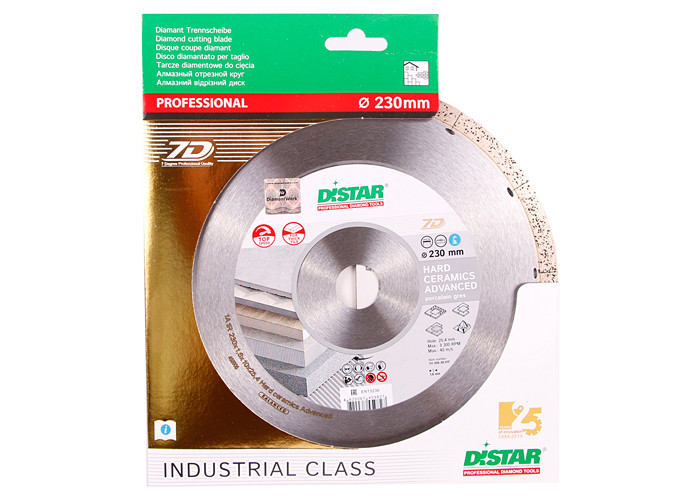 Алмазный диск DISTAR 1A1R 230 Hard ceramics Advanced
