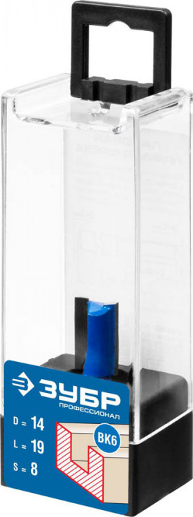 Фреза пазовая прямая ЗУБР 28753-14-19