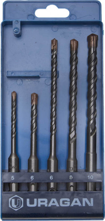 Набор буров по бетону URAGAN 901-25554-H5