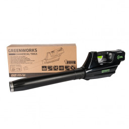 Воздуходув аккумуляторный Greenworks GC82BLK5, 82V, с 1хАКБ 5 А.ч. и ЗУ