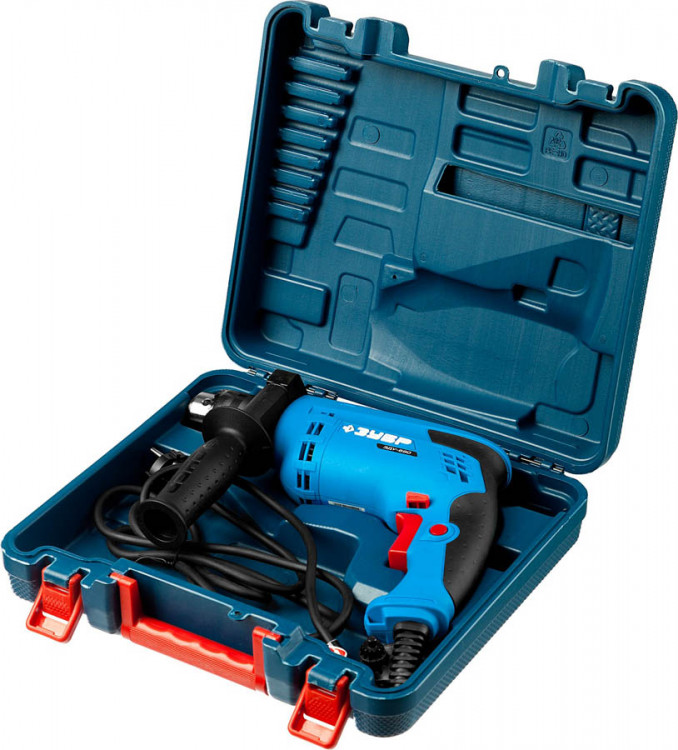 Дрель ударная электрическая ЗУБР ЗДУ-680 ЭРКМ2