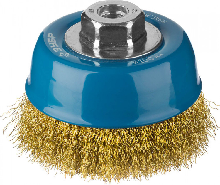 Щетка крацовка чашечная для УШМ ЗУБР 3526-100_z02