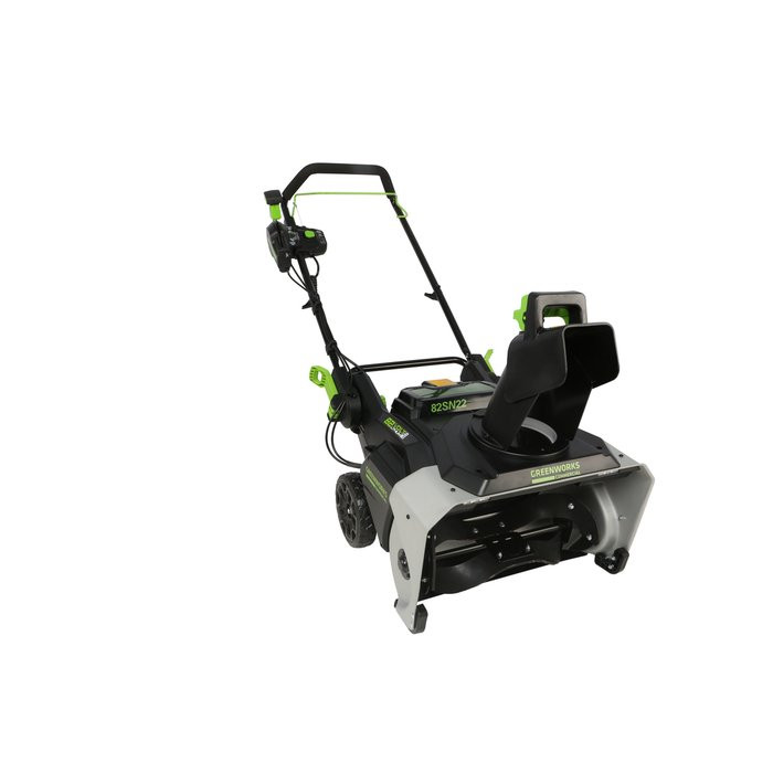 Снегоуборщик аккумуляторный Greenworks GD82STK5 82V c АКБ 5АЧ и ЗУ
