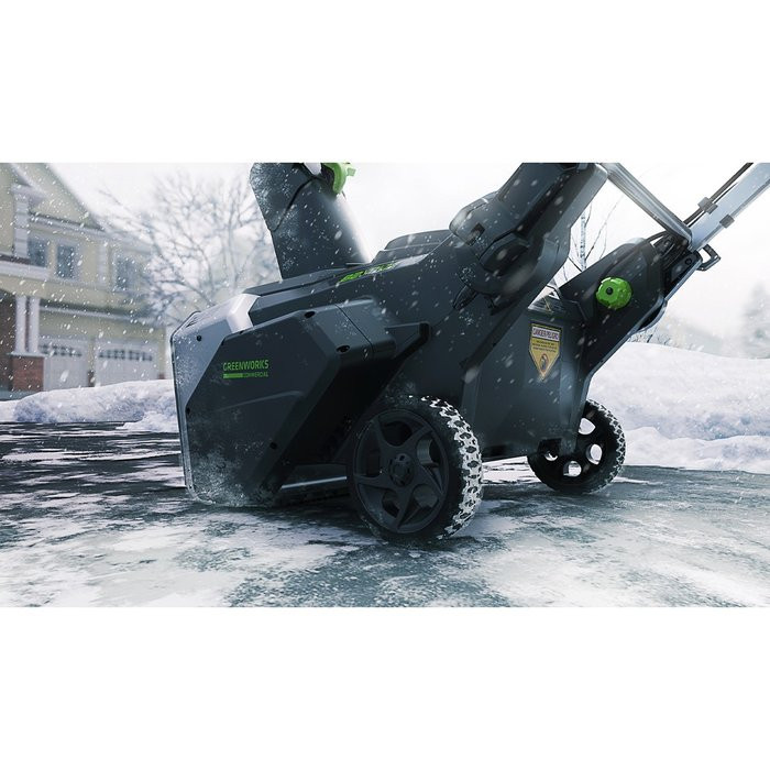 Снегоуборщик аккумуляторный Greenworks GD82STK5 82V c АКБ 5АЧ и ЗУ