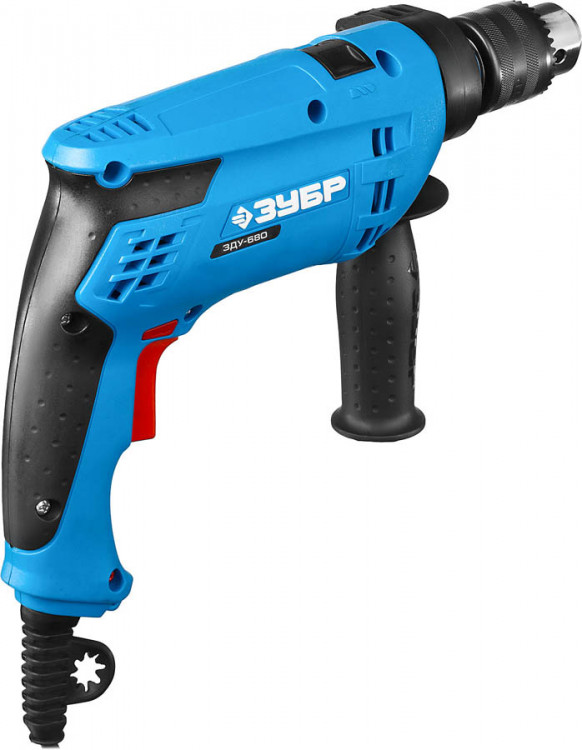 Дрель ударная электрическая ЗУБР ЗДУ-680 ЭРМ2