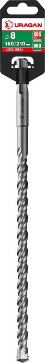 Бур по бетону SDS Plus URAGAN 29311-210-08