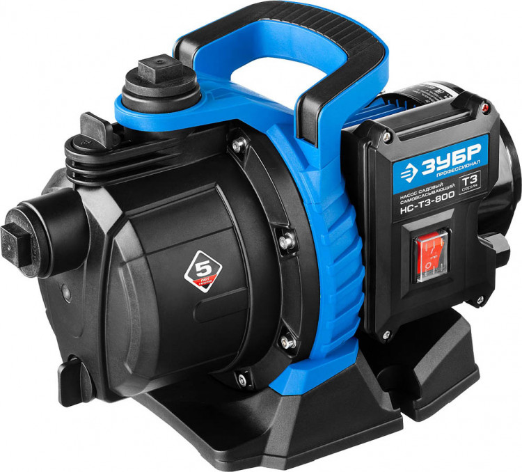 Насос Т3 садовый поверхностный ЗУБР НС-Т3-800
