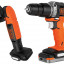 Набор аккумуляторного инструмента BLACK&DECKER BDCK121S1S