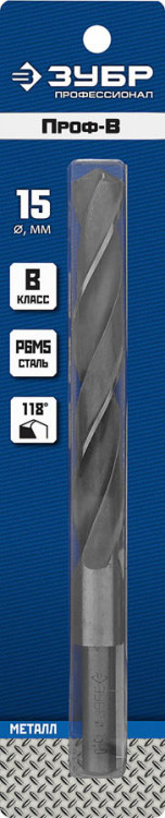 Сверло ЗУБР 29621-15