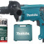 Ударная дрель MAKITA HP1631K + набор сверл