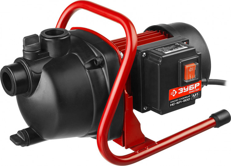Насос М1 садовый поверхностный ЗУБР НС-М1-800