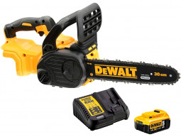 Аккумуляторная цепная пила DeWALT DCM565P1