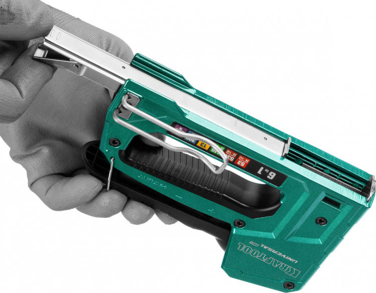 Степлер мебельный строительный KRAFTOOL 3188