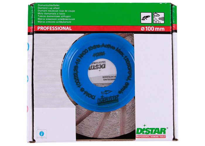 Алмазная фреза DISTAR DGM-S 100/22,23-15 №00 Extra-Active