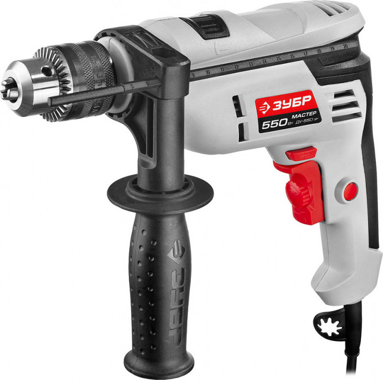 Дрель ударная электрическая ЗУБР ДУ-550 ЭР