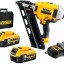 Аккумуляторный гвоздезабиватель DeWALT DCN692P2