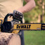 Аккумуляторная цепная пила DeWALT DCM575N