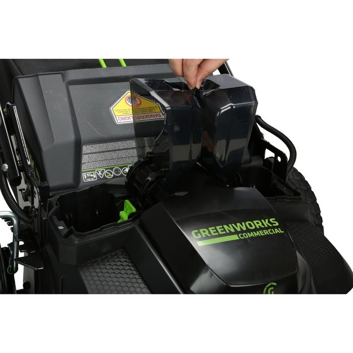 Газонокосилка аккумуляторная Greenworks TwinForce, 82V, 61 см, самоходная, бесщеточная, без АКБ и ЗУ