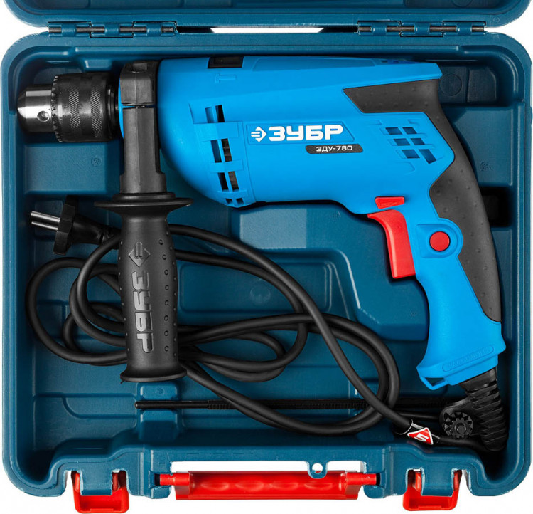 Дрель ударная электрическая ЗУБР ЗДУ-780 ЭРКМ2
